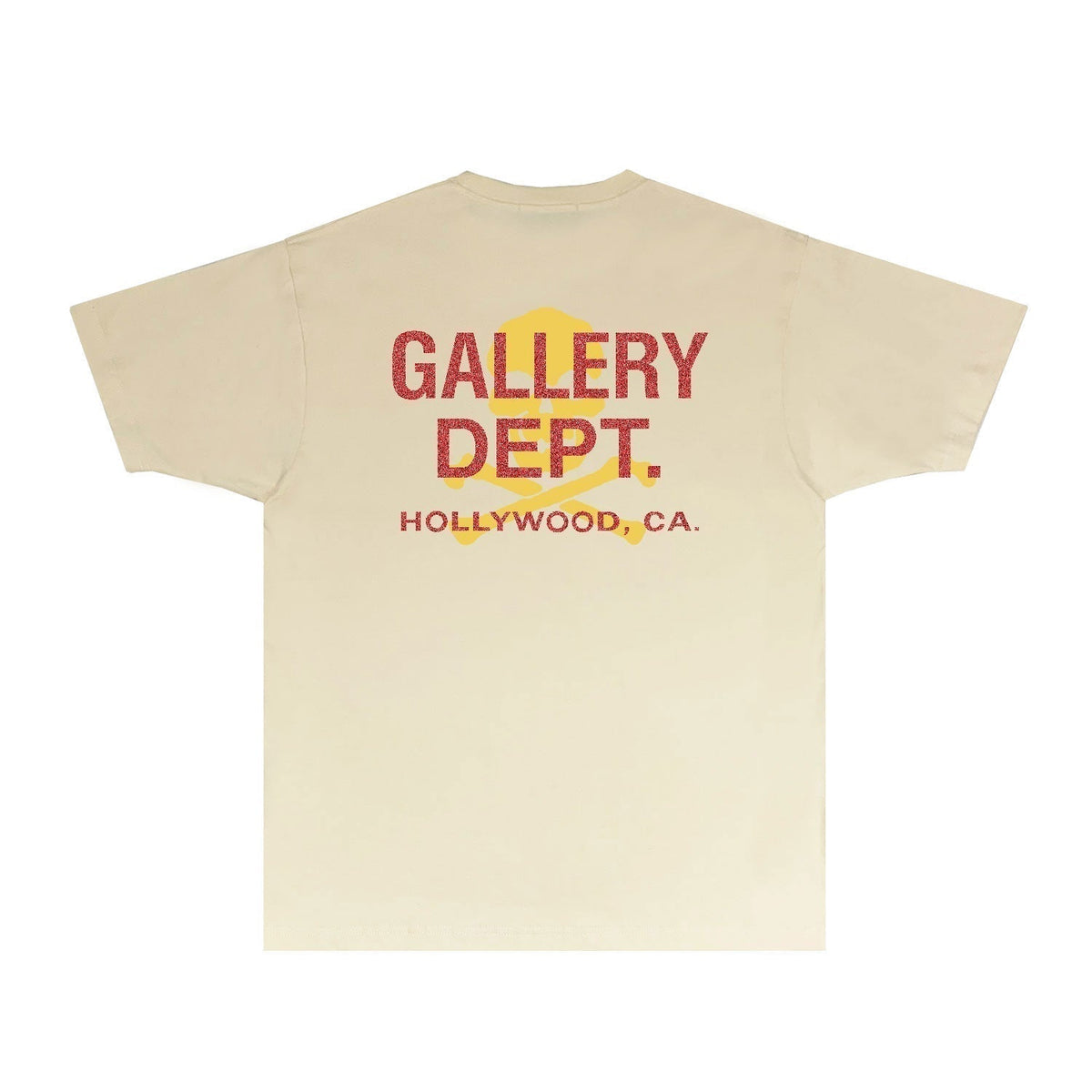 Gallery Dept T Shirt Retro Printed Loose Short-Sleeved Shirt