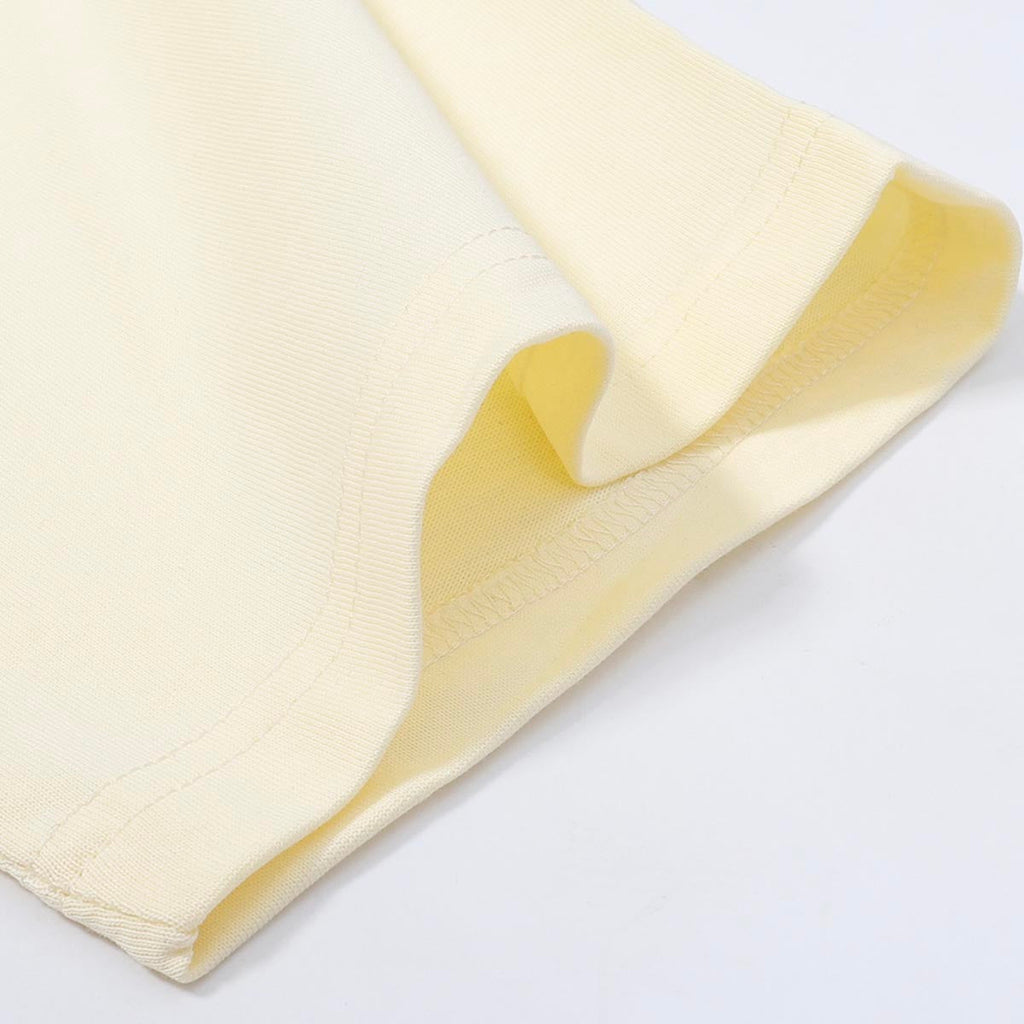 Rhude T-shirts Heave on Earth Printed Cotton Casual Short Sleeve Men and Women