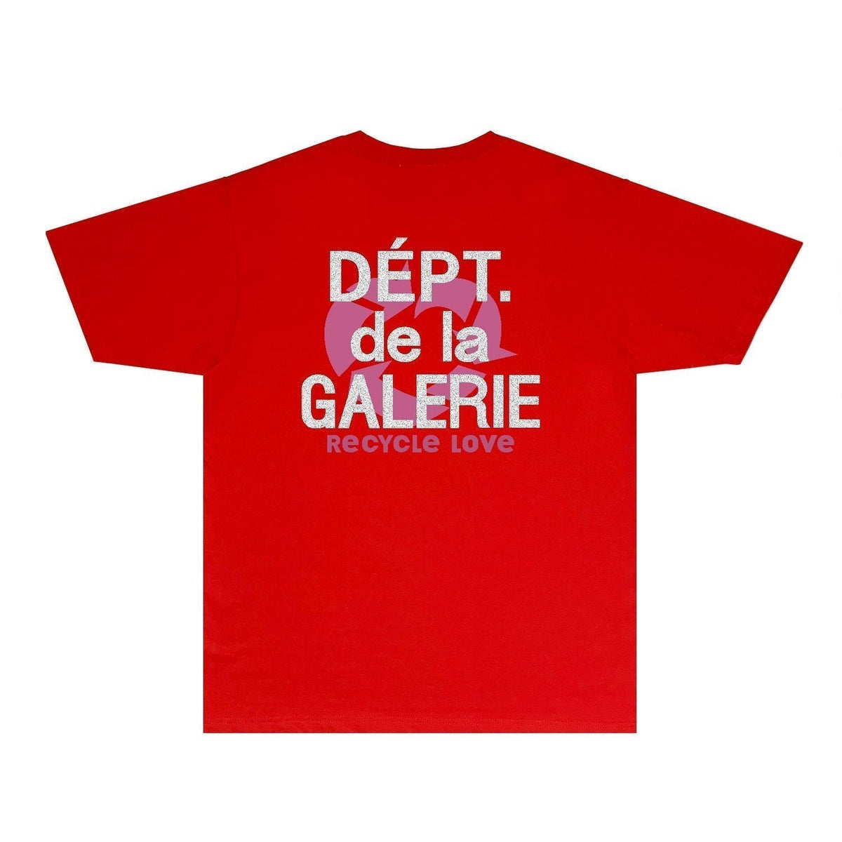Gallery Dept T Shirt Retro Printed Loose Short-Sleeved Shirt