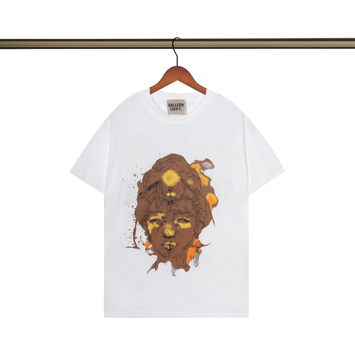 Gallery Dept T Shirts Spring/Summer High Street Fashionable Gallery Dept Printed T-shirt