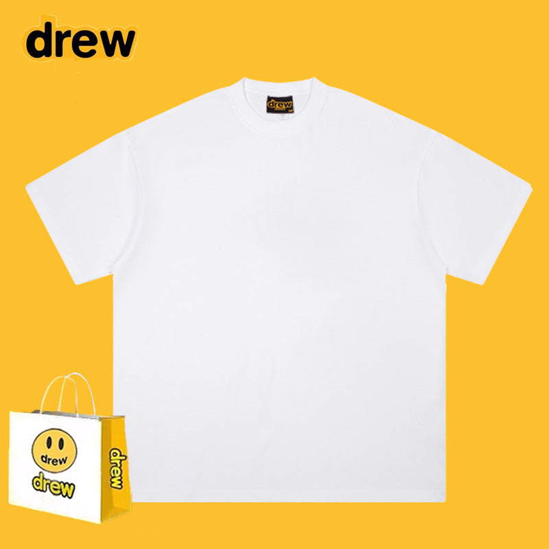 Drew T-shirts Lightning Print Cotton T-shirt
