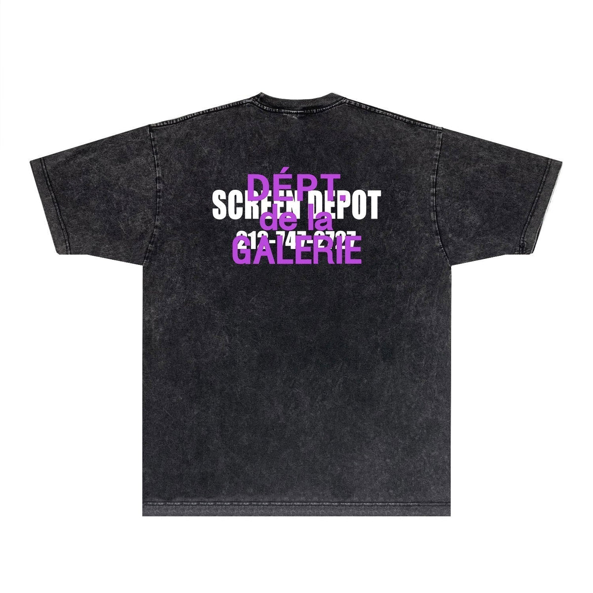 Gallery Dept T Shirts Tee Shirt Washed and Worn Short Sleeve T-shirt Blouse