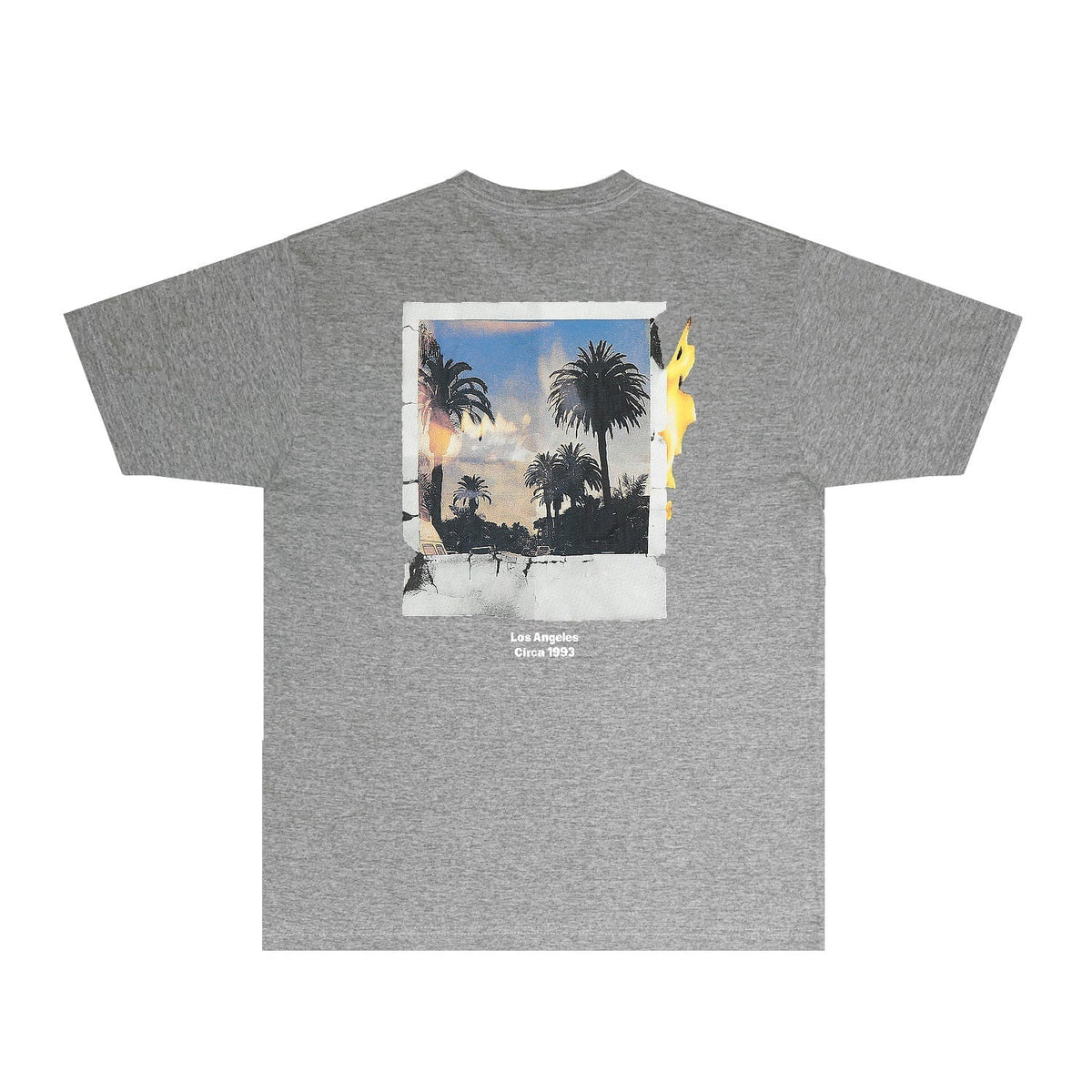Gallery Dept T Shirt Retro Printed Loose Short-Sleeved Shirt