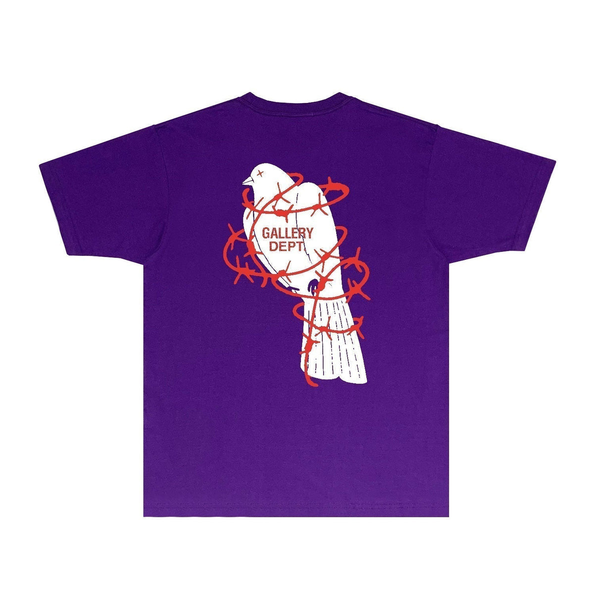 Gallery Dept T Shirt Retro Printed Loose Short-Sleeved Shirt (part2)