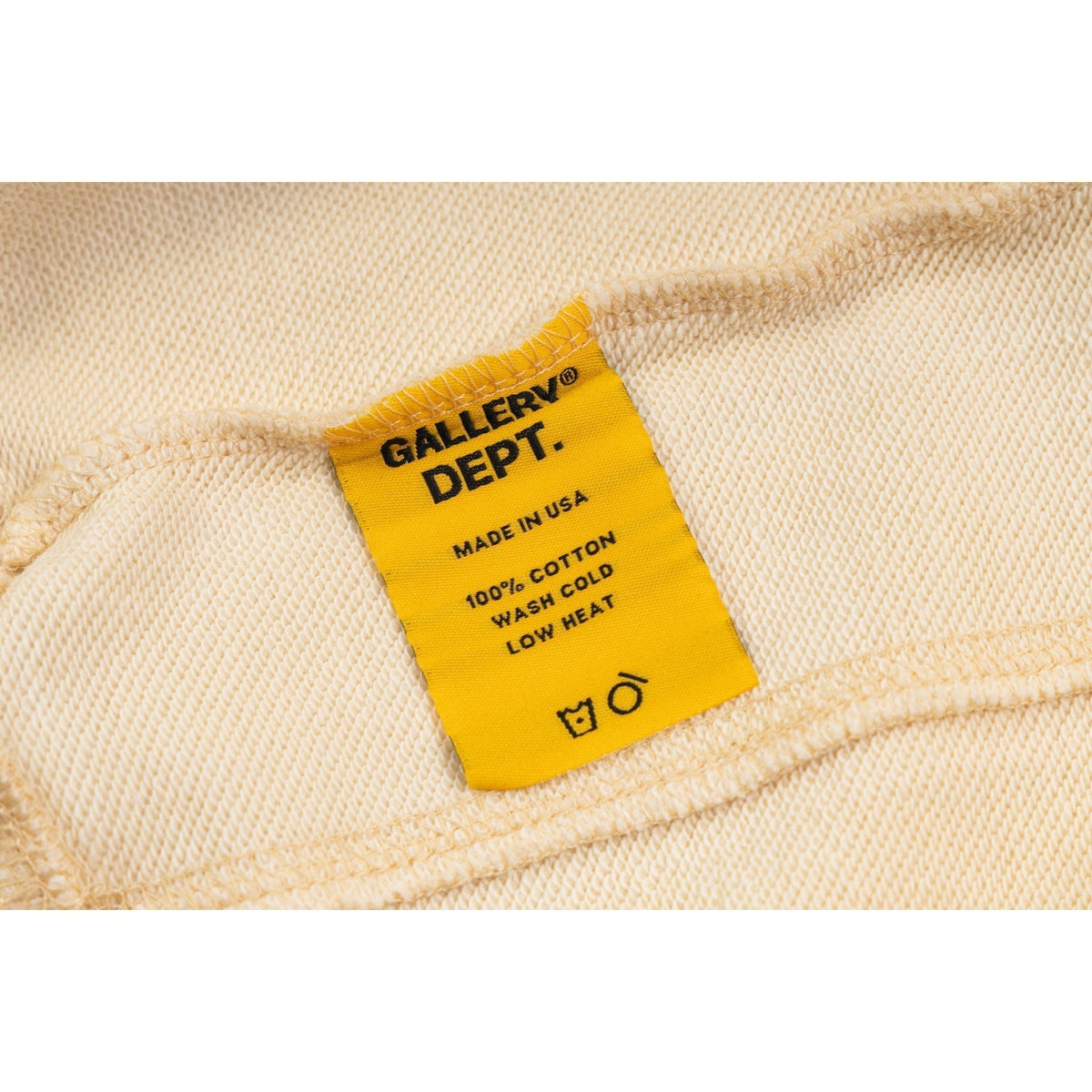 Gallery Dept Hoodie Splash Ink Letter Embroidered Hooded Sweater