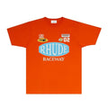 Rhude T-shirts Printed Trendy Pure Cotton